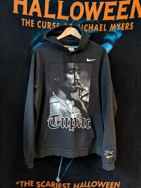 Custom Sewn "Tupac" Hoodie